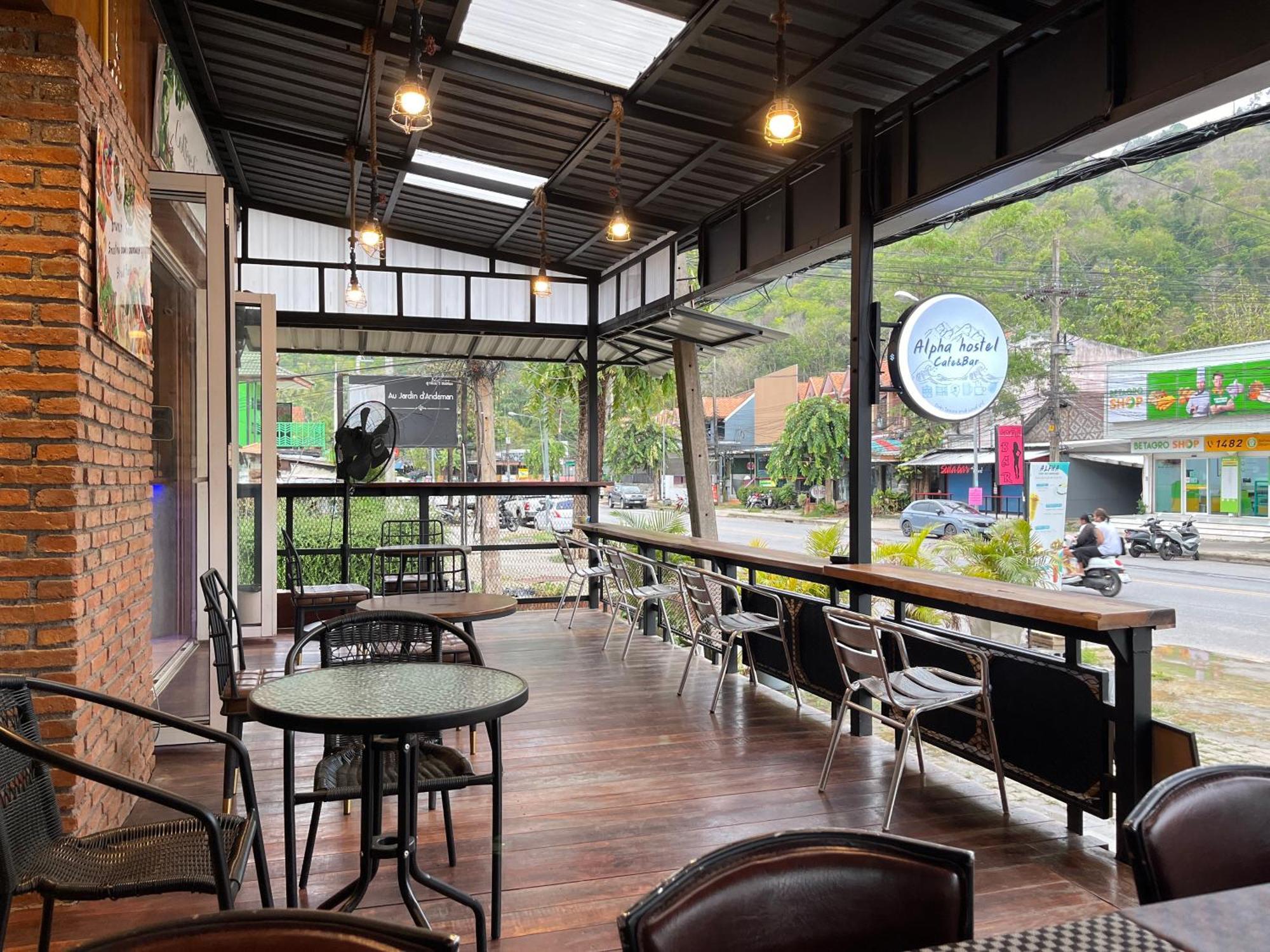 Alpha Hostel Cafe&Bar Ban Khlong Yai Экстерьер фото